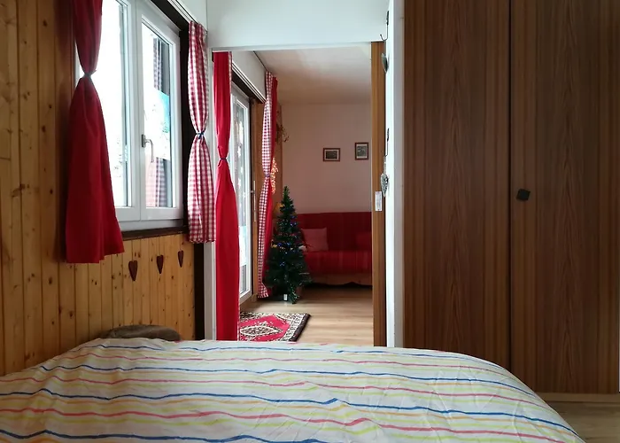 Apartmán Romantic Chalet-style Flat With Mountain View *