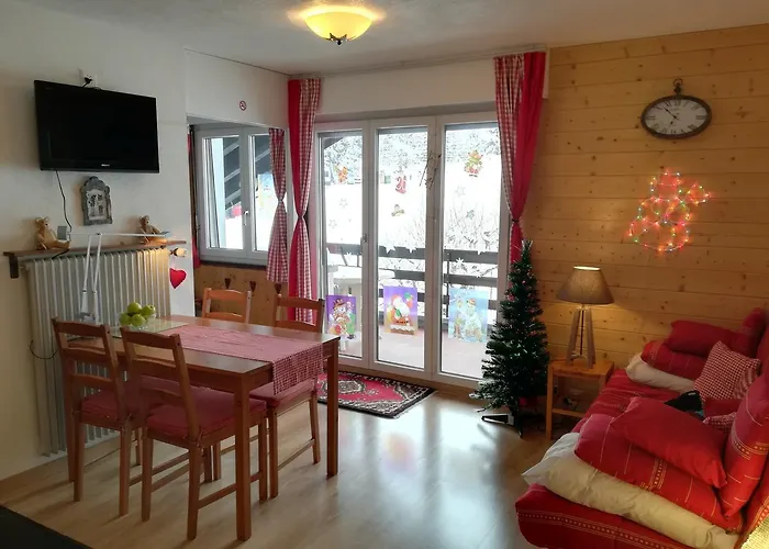 Romantic Chalet-style Flat With Mountain View Apartmán Torgon