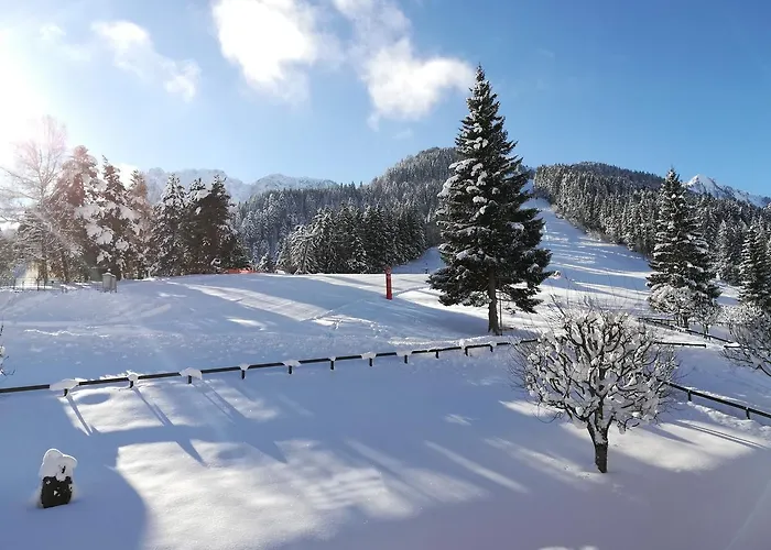 Romantic Chalet-style Flat With Mountain View Apartmán Torgon